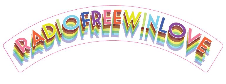 Rainbow Free Winlove Sticker