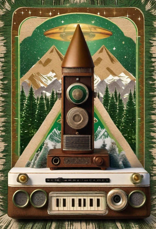 Radio Snow Bot 6 Sticker