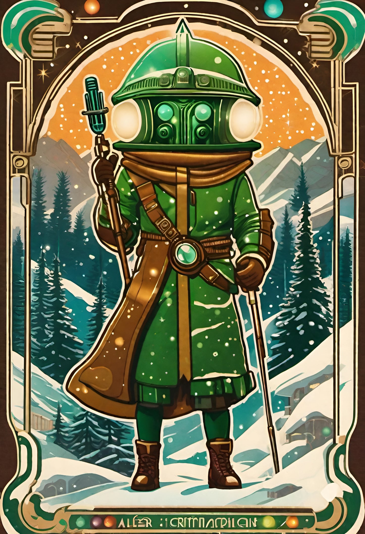 Radio Snow Bot 7 Sticker