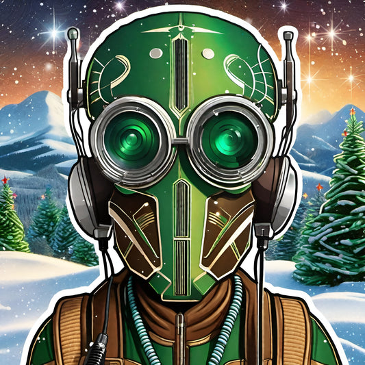 Radio Snow Bot 8 Sticker