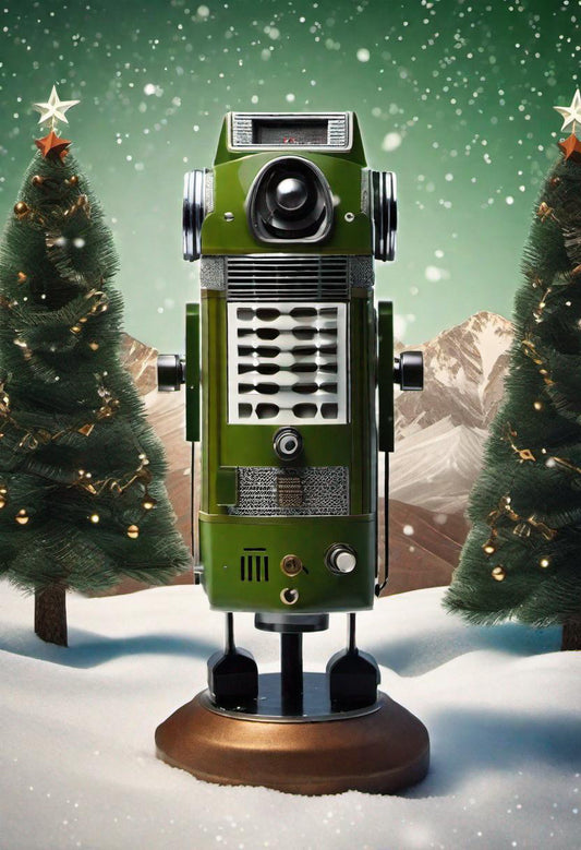 Radio Snow Bot 4 Sticker