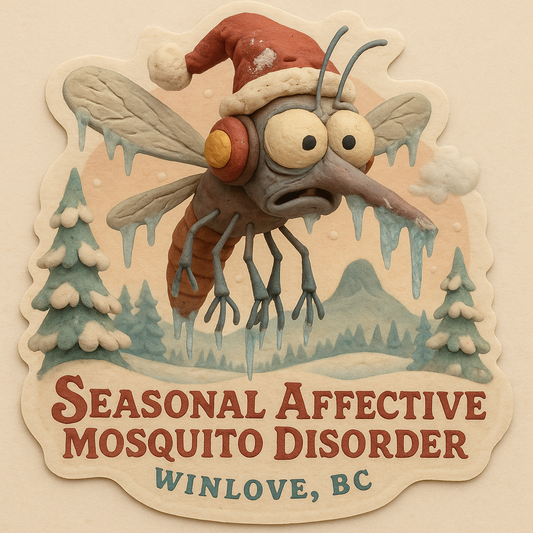 Seasonal Affective Mosquito Disorder Sticker