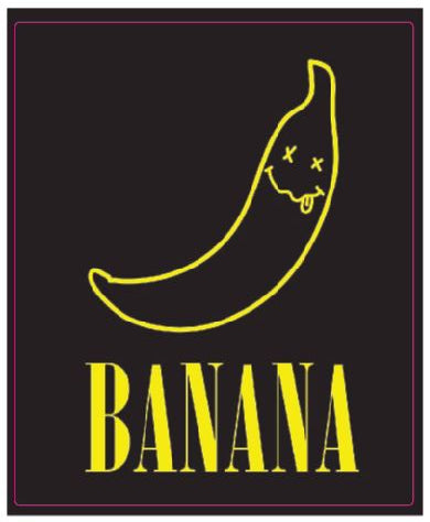 Banana Sticker
