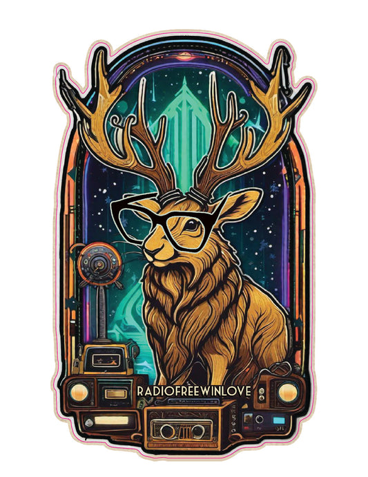 Jackalope 1 Sticker