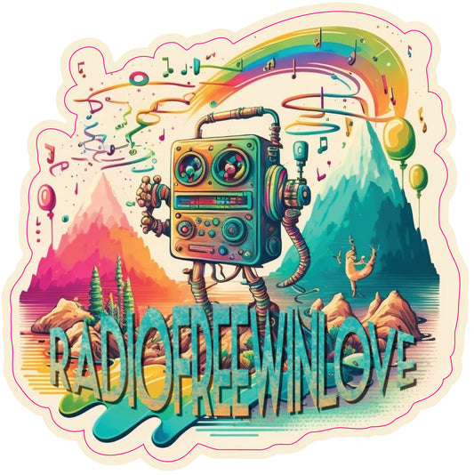 Radio Bot 2 Sticker