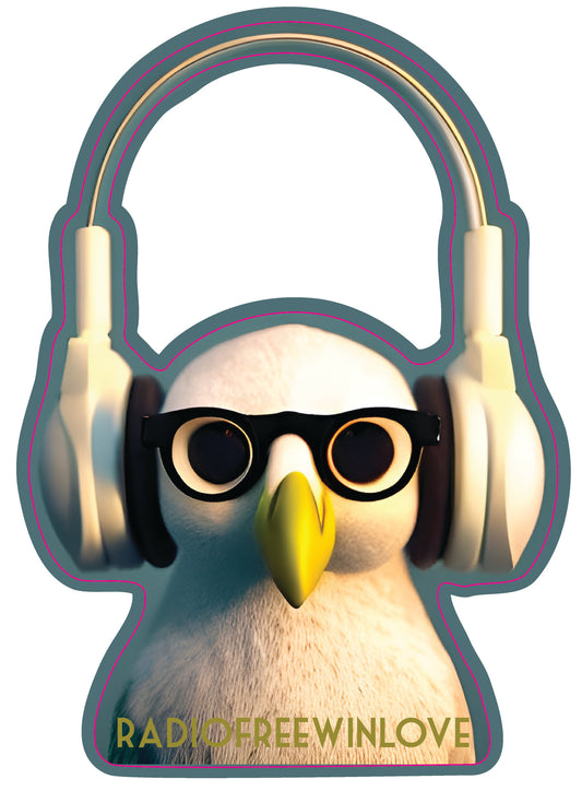 Radio Gull Sticker