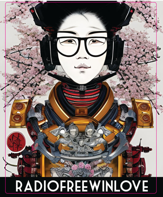 Radio Japanese Winston Sticker