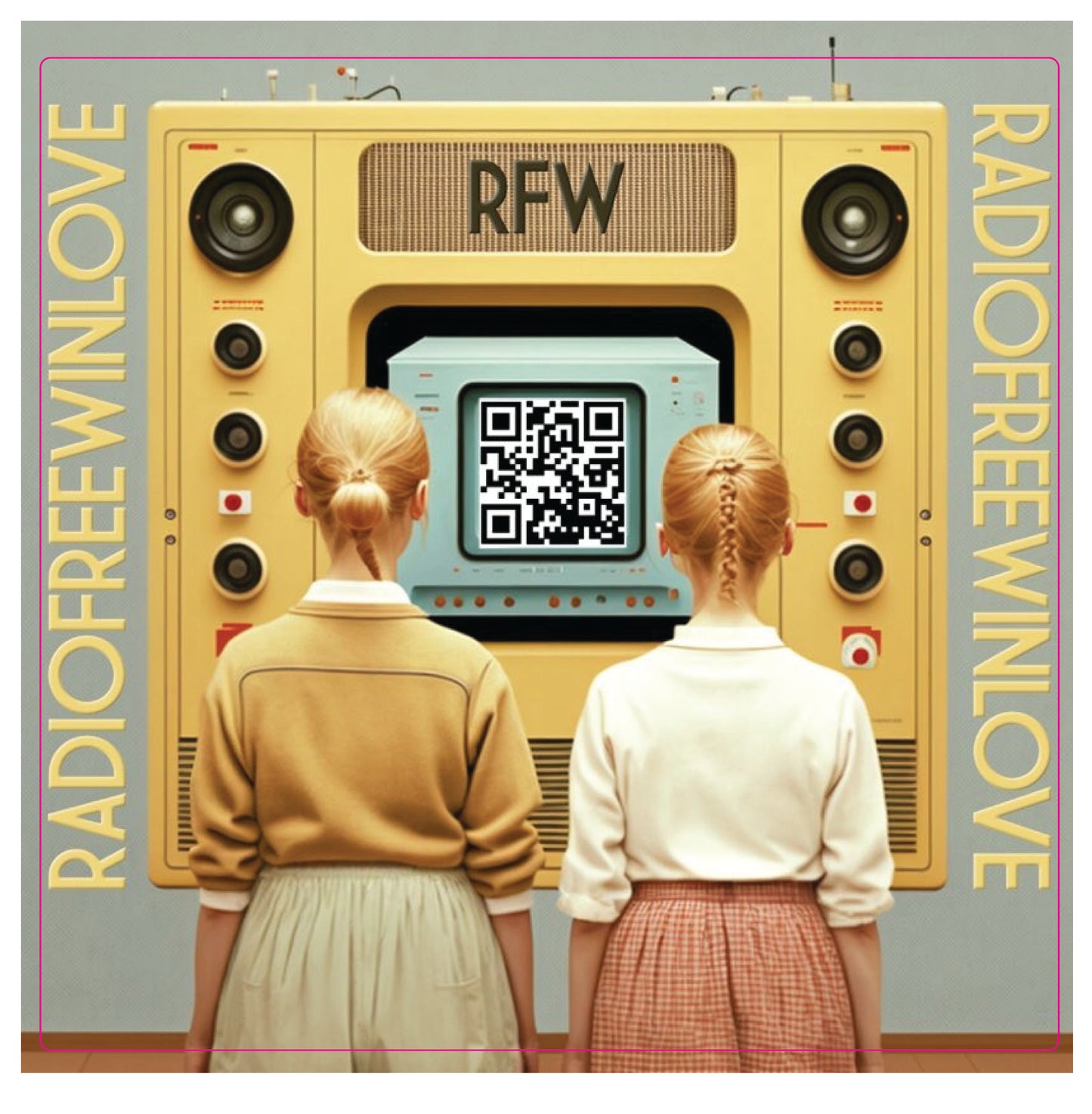 Radio Twins Sticker