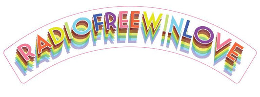 Rainbow Free Winlove Sticker