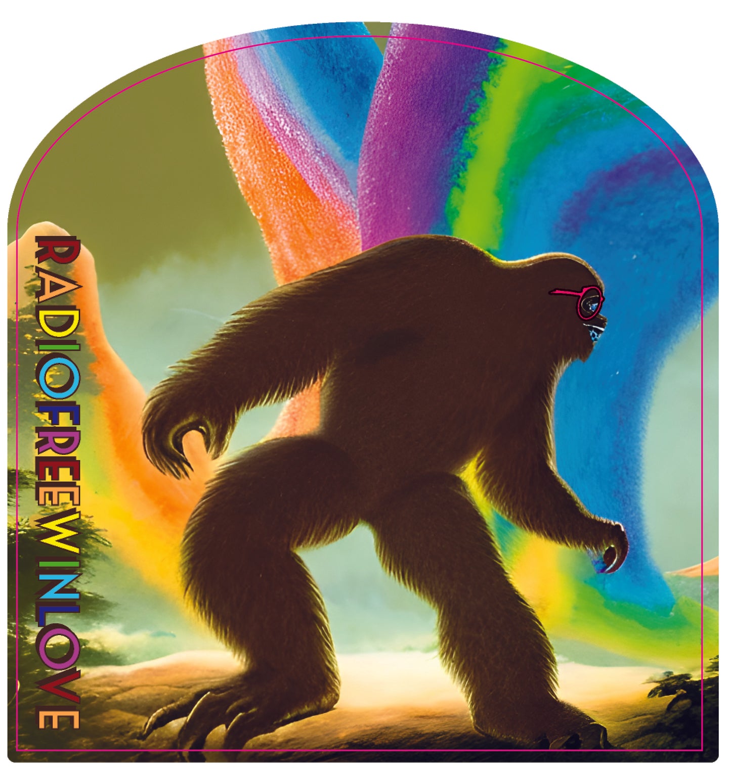 Sasquatch 1 Sticker