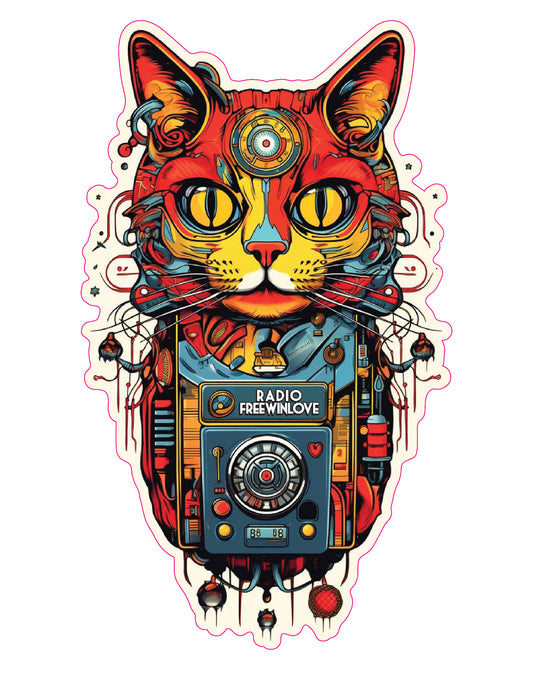 Spacecats 1 Sticker