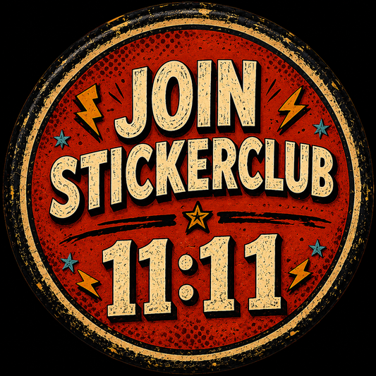 A 11:11 Sticker Club Membership