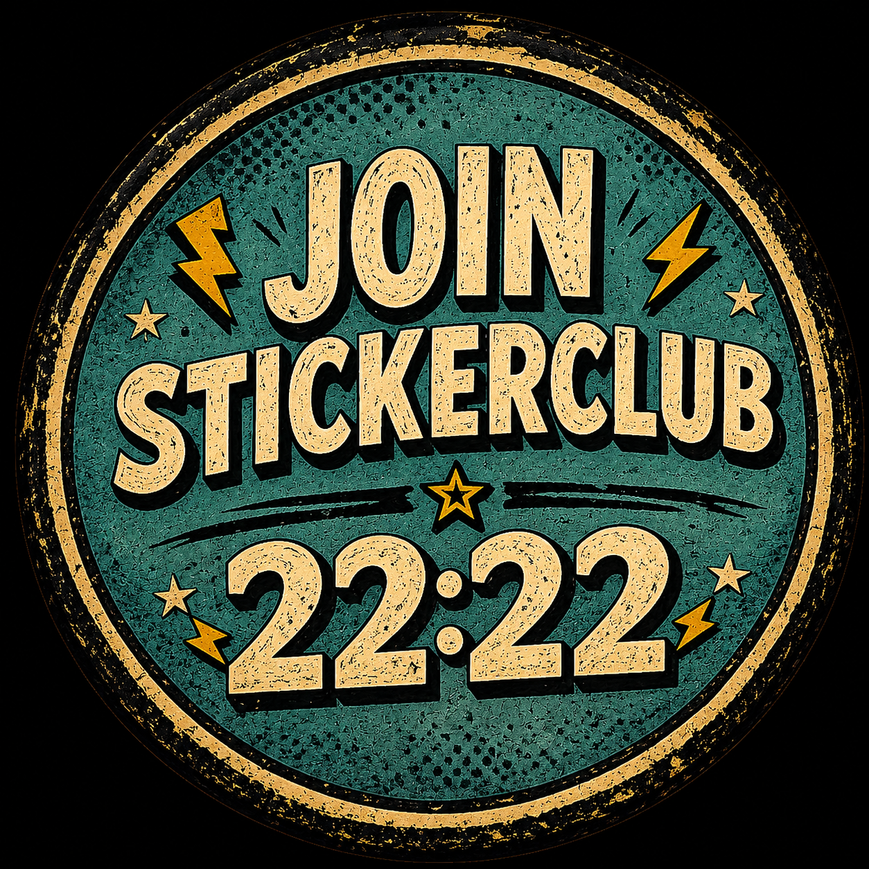 AA 22:22 Sticker Club Membership