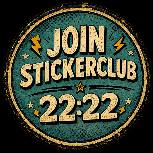 AA 22:22 Sticker Club Membership