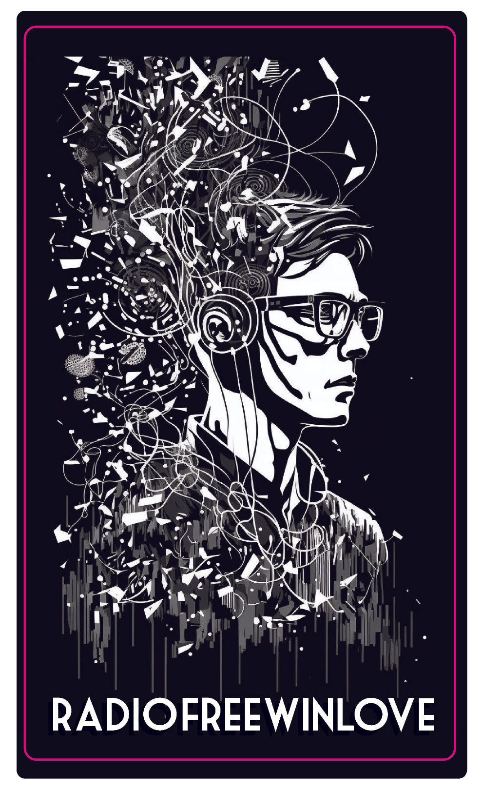 Tech Head 1 Sticker