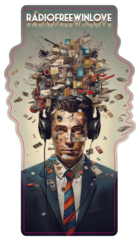 Tech Head 2 Sticker