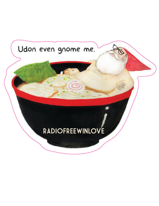 Udon Gnome Sticker