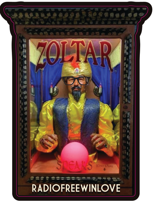 Zoltar 1 Sticker